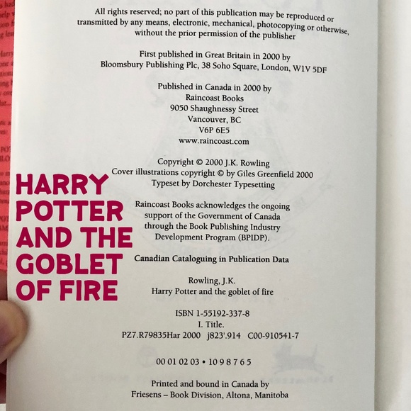 Harry Potter, Vintage, Hardcover, Book Set, 5 Books, Nice Condition - Picture 11 of 12